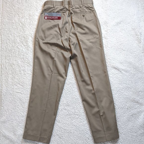 Louis Raphael Rosso Flat Front Dress Pant - Picture 2 of 9